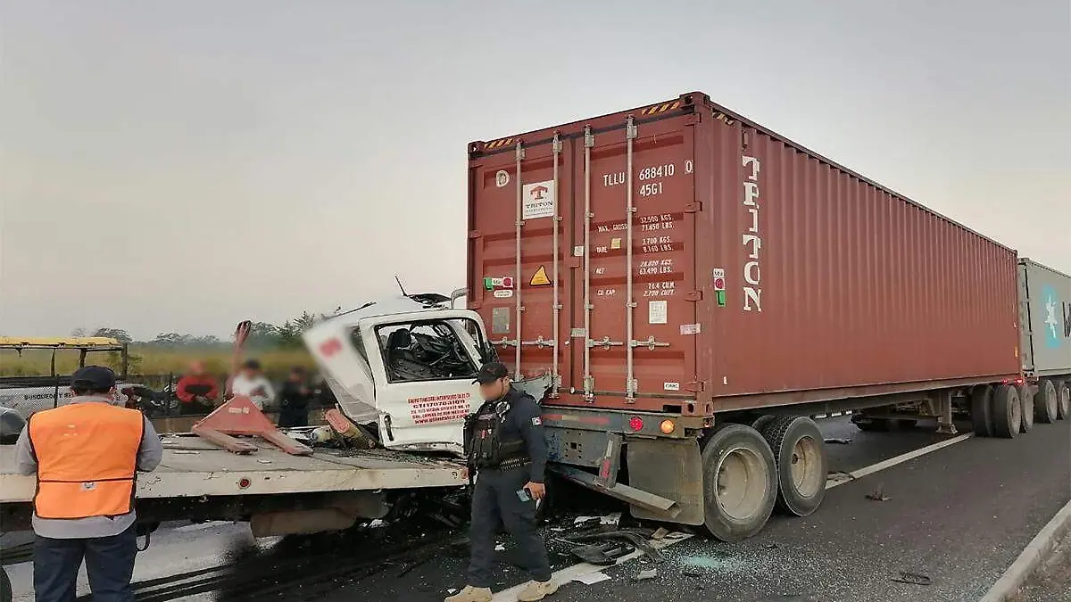 Accidente en carretera de Veracruz